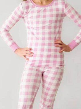Little Sleepies Pink and White Gingham
